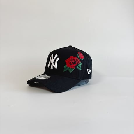 USA買付   NEW ERA NEW YORK YANKEES RED ROSE CUSTOM 9FORTY A-FRAME CAP 　 NE-17