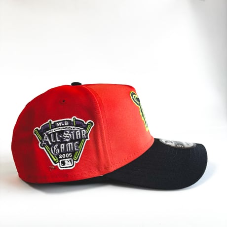 USA買付　NEW ERA 9FORTY A-Frame Detroit Tigers 2005 All-Star Game Orange / Black Cap　NE-42