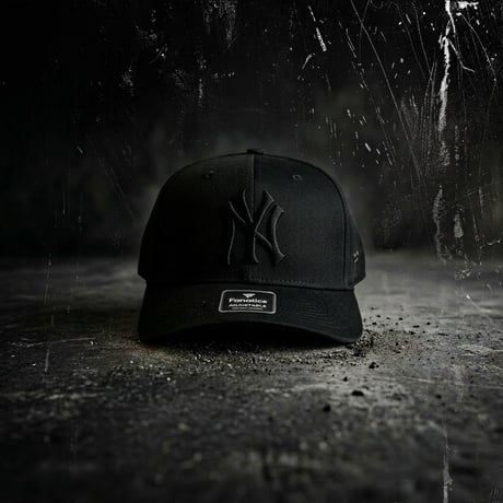 USA買付  Fanatics New York Yankees ALL BLACK Snapback CAP 　 US-03