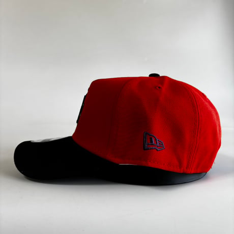 USA買付 NEW ERA 9FORTY A-Frame Los Angeles Dodgers  Orange / Black Cap　NE-43