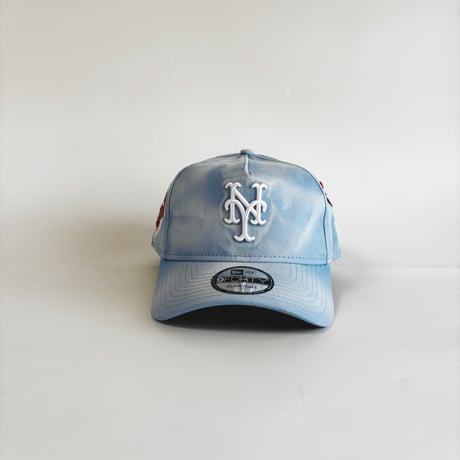NEW ERA 9FORTY A-Frame New York Mets Love Patch Light Blue Cap  NE-37