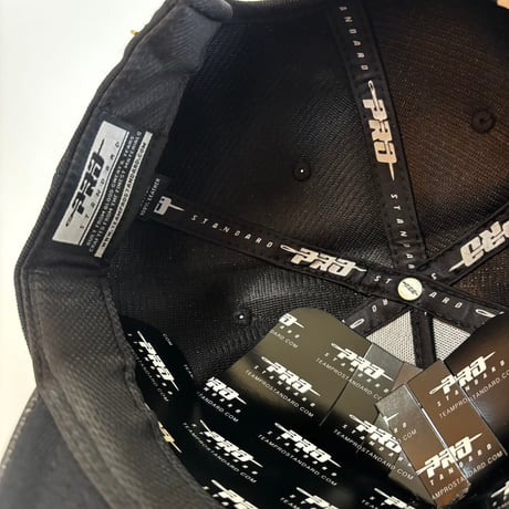 USA買付 PRO STANDARD Detroit Tigers Pro Pinch Strapback Black Gold Leather Visor Cap　US-10