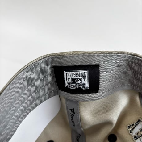 USA買付   Fanatics × Cooperstown Collection New NY Heritage Two Tone Snapback CAP IVORY × NAVY　 US-04