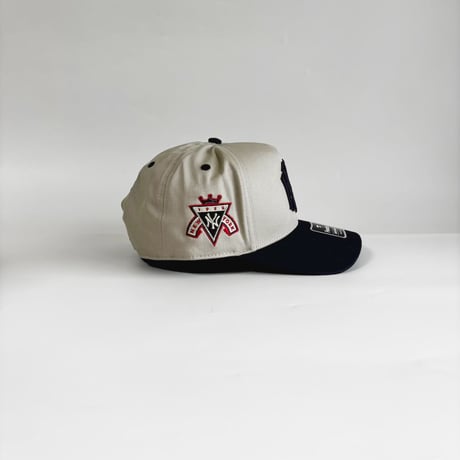 USA買付   Fanatics × Cooperstown Collection New NY Heritage Two Tone Snapback CAP IVORY × NAVY　 US-04