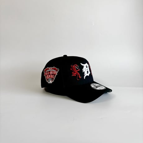 USA買付  NEW ERA DETROIT TIGERS “DOUBLE TIGER” ALL STAR GAME 2005  9FORTY SNAPBACK CAP NAVY  　 NE-20