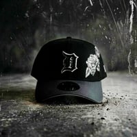 USA買付 Detroit Tigers9FORTY A-Frame Adjustable Cap Black/Grey 　 NE-30