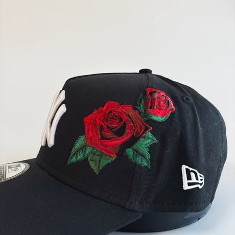 USA買付   NEW ERA NEW YORK YANKEES RED ROSE CUSTOM 9FORTY A-FRAME CAP 　 NE-17