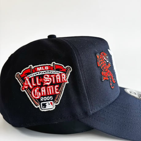 USA買付  NEW ERA DETROIT TIGERS “DOUBLE TIGER” ALL STAR GAME 2005  9FORTY SNAPBACK CAP NAVY  　 NE-20