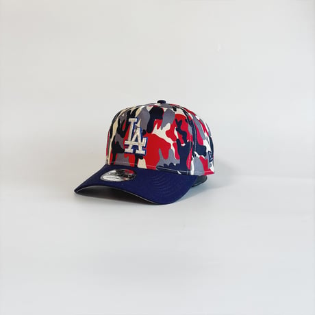 USA買付    NEW ERA LOS ANGELES DODGERS CAMO SPLASH COOPERSTOWN 9FORTY A-FRAME CAP　 NE-22