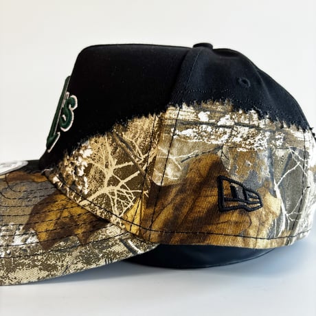 USA買付   NEW ERA OAKLAND ATHLETICS REALTREE CAMO 9FORTY A-FRAME CAP 　 NE-09