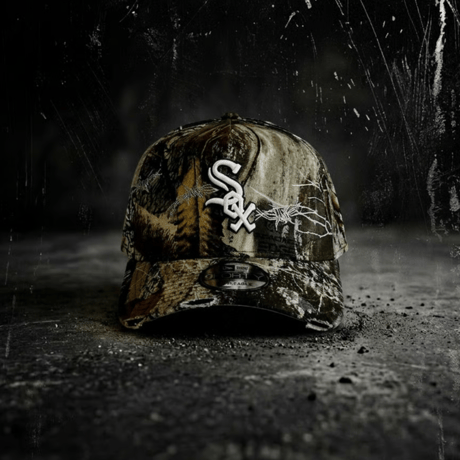 USA買付　NEW ERA 9FORTY A-Frame Chicago White Sox 2003 All-Star Game Realtree Camo Distressed Cap　NE-41