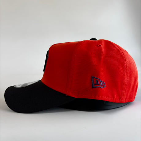 USA買付 NEW ERA 9FORTY A-Frame New York Yankees  Orange / Black CapNE-4４