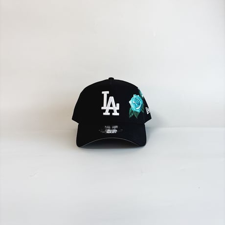 USA買付  NEW ERA LOS ANGELES DODGERS TIFFANY ROSE CUSTOM 9FORTY A-FRAME CAP  　 NE-16