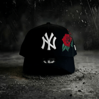 USA買付   NEW ERA NEW YORK YANKEES RED ROSE CUSTOM 9FORTY A-FRAME CAP 　 NE-17