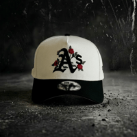USA買付 NEW ERA OAKLAND ATHLETICS ROSE GARDEN WORLD SERIES 9FORTY A-FRAME CAP   　 NE-19
