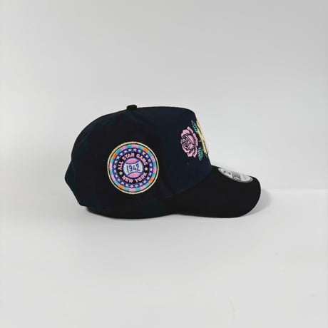 USA買付  NEW ERA 9FORTY "Rose" Yankees Cooperstown Cap NAVY  NE-23