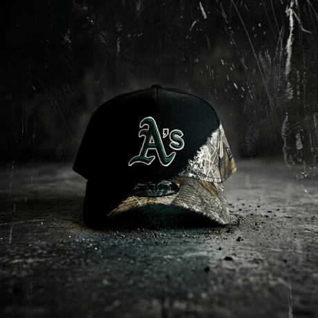 USA買付   NEW ERA OAKLAND ATHLETICS REALTREE CAMO 9FORTY A-FRAME CAP 　 NE-09