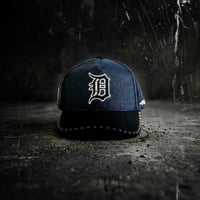 USA買付 PRO STANDARD Detroit Tigers Studded Strapback Navy / Black Cap　US-03