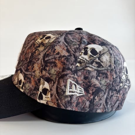 USA買付　Los Angeles Dodgers 'Camo Skulls' 9FORTY A-Frame Snapback　　NE-02