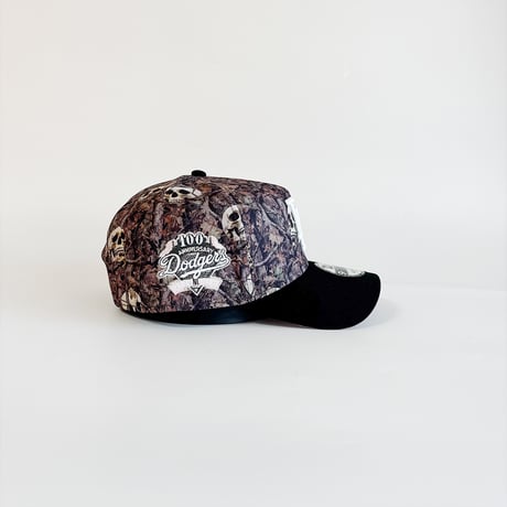 USA買付　Los Angeles Dodgers 'Camo Skulls' 9FORTY A-Frame Snapback　　NE-02