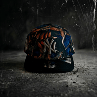 USA買付  NEW ERA NEW YORK YANKEES WOODLAND CAMO CURVED VISOR SNAPBACK CAP  　 NE-08