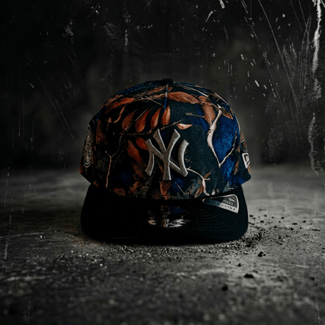 USA買付  NEW ERA NEW YORK YANKEES WOODLAND CAMO CURVED VISOR SNAPBACK CAP  　 NE-08