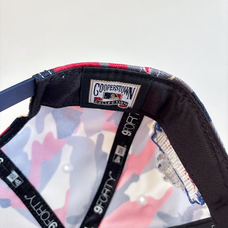 USA買付    NEW ERA LOS ANGELES DODGERS CAMO SPLASH COOPERSTOWN 9FORTY A-FRAME CAP　 NE-22