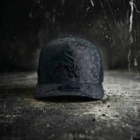 USA買付　NEW ERA Chicago White Sox All Over Wordmark 9FIFTY A-Frame Trucker Snapback　 NE-48