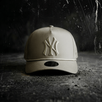 USA買付   Fanatics New York Yankees ALL IVORY Snapback CAP　 US-15