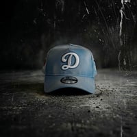 USA買付 NEW ERA 9FORTY A-Frame Los Angeles Dodgers Love Patch Light Blue Cap　　 NE-36