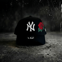 USA買付   NEW ERA NEW YORK YANKEES RED ROSE CUSTOM 9FORTY A-FRAME CAP 　 NE-17