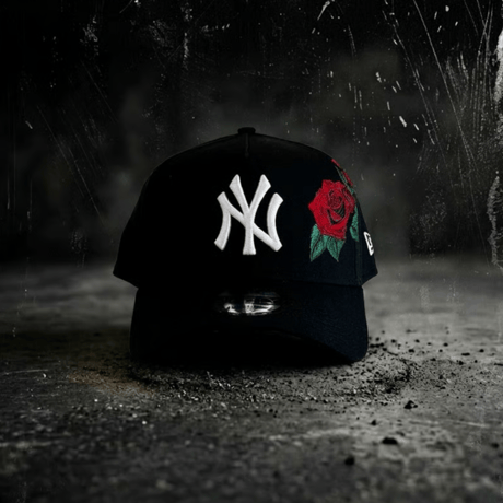 USA買付   NEW ERA NEW YORK YANKEES RED ROSE CUSTOM 9FORTY A-FRAME CAP 　 NE-17