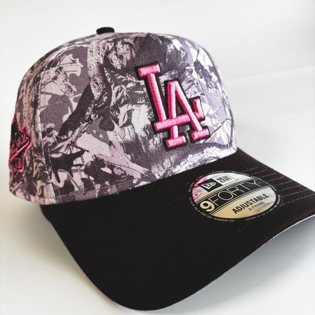 USA買付 Los Angeles Dodgers Realtree Camo Brown Visor 9FORTY A-Frame Adjustable Cap　 NE-31