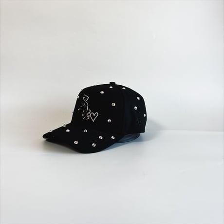 USA買付　 NEW ERA Chicago White Sox Crystal Heart Edition Black 9FORTY A-Frame 　NE-04