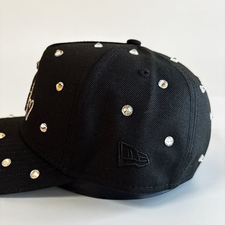 USA買付　 NEW ERA Chicago White Sox Crystal Heart Edition Black 9FORTY A-Frame 　NE-04