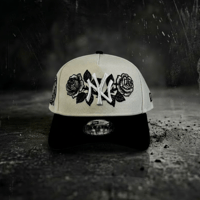 USA買付   NEW ERA 9FORTY "Rose" Yankees Cooperstown Cap — Chrome White 　 NE-24