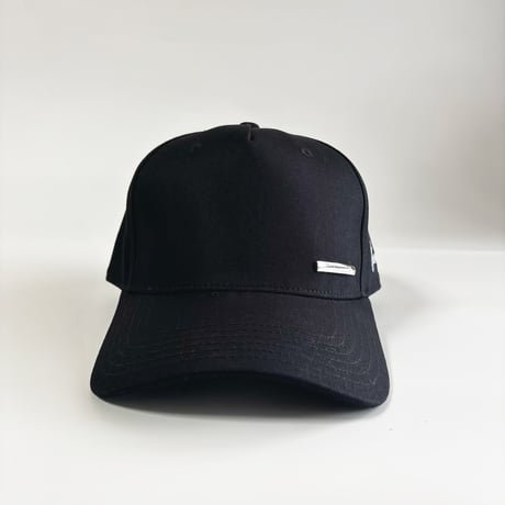 GLORY Metal Plate Curved Visor Cap – Black   G-07