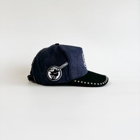 USA買付 PRO STANDARD San Diego Padres Studded Strapback Navy / Black Cap　US-02