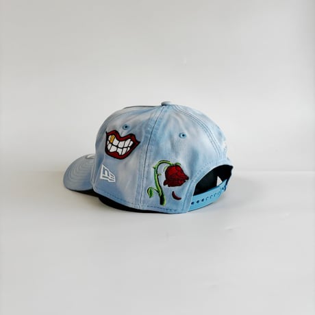 NEW ERA 9FORTY A-Frame New York Mets Love Patch Light Blue Cap  NE-37