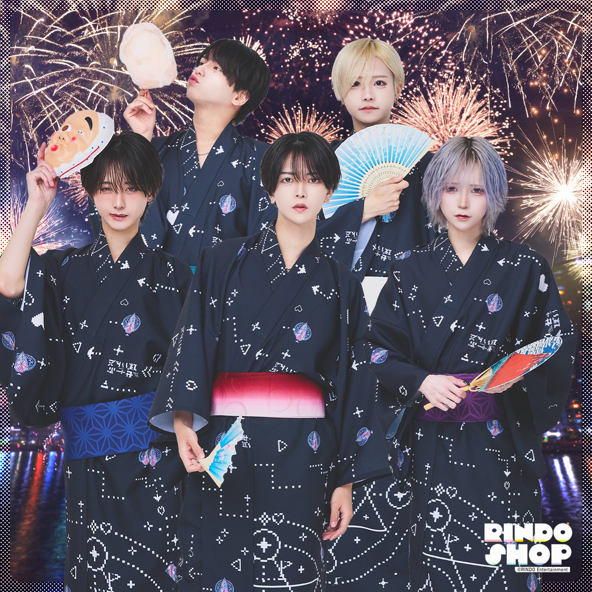 受注生産】浴衣2026 ＜▷ せーぶぽいんと＞ | RINDO SHOP