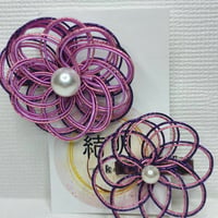花火ピン（紫）