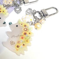 ひまわ（は）りねずみさんのキーホルダー（たっち）