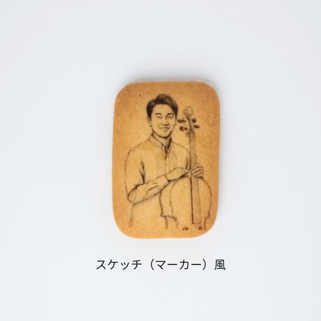 似顔絵クッキー