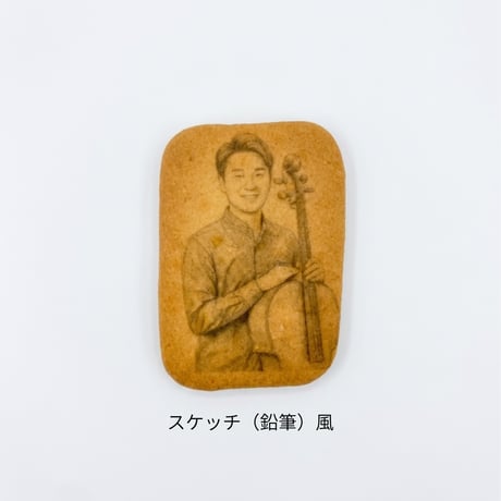 似顔絵クッキー