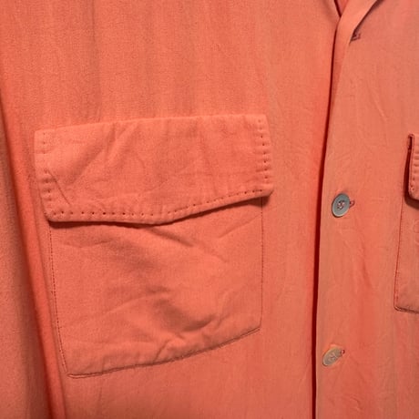 50s Artvogue California レーヨンギャバジン シャツ 15-15half