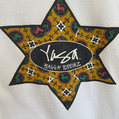 90s YAGA RAGGA RIDDIMZ Tシャツ USA製 Mサイズ