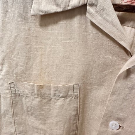 50s Bull’s Eye Sanforized オープンカラーシャツ