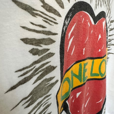 90s ONE LOVE グラフィックTシャツ XXLサイズ