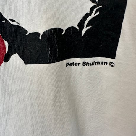 90s Peter Shulman アートTシャツ USA製 XLサイズ
