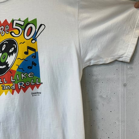 90s USA製 JERZEES プリントT  Lサイズ